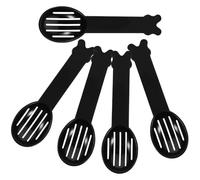 VOSAREA Lot de 5 Cuillères Passoires à Sable pour Hamster Plastique Solide Taille Petite Accessoires pour Bain et Nettoyage du Corps Ustensiles Pratiques pour Couleur Aléatoire