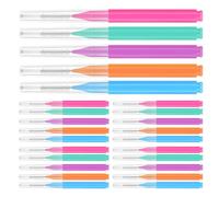 VOSAREA Lot de 50 Brosses Interdentaires Colorées pour Nettoyage Bucco-dentaire, Brosses pour Appareils Orthodontiques, Tailles Variées, Hygiène Orale Quotidienne et Déplacement