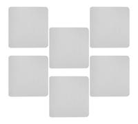 VOSAREA Lot de 6 Chiffons en Microfibre Gris pour Nettoyage Lunettes, Lentilles et Écrans, Grand Format, Lingettes de Polissage sans Rayures pour Appareils Photo, Ordinateurs