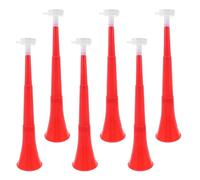 VOSAREA Lot de 6 klaxons de stade pliables - 40,6 cm - Trompettes bruyantes pour le jour du match de football - Cornes d'encouragement en plastique pour événements sportifs, fêtes et célébrations