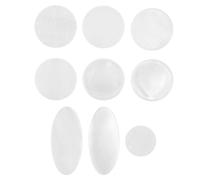 VOSAREA Lot de 9 Boutons de Clé pour Saxophone en Coquille Blanche, Design Élégant, Améliore L'esthétique Stabilité du Son, pour Concerts et Répétitions