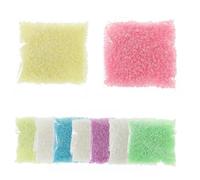 VOSAREA Lot De 9 Sables Phosphorescents Multicolores 10g par Sachet Particules Fluorescentes Bricolage Décoration DIY Bouteille à Vœux Activité Créative Garçon Et Filles Intérieure