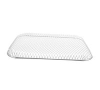 VOSAREA maille de barbecue pour la maison dessus de gril de barbecue maille de gril plat four barbecue extérieur fournitures de barbecue grille pour le feu acier inoxydable 304 Silver