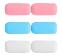VOSAREA Manchons Élastiques en Silicone Anti-fuite Étanches Lot de 6 Simple à Installer pour Bouteilles de Shampoing et Lotion de Voyage pour Déplacements