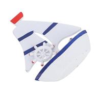 VOSAREA Maquette Bois Décoration De Table Bateau Miniature Ornement De Paysage Modèle De Voilier Rustique pour Bureau Et Maison