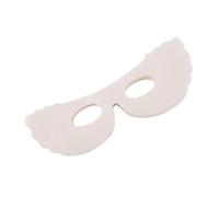 VOSAREA Masque Soins des Yeux Papeterie Jetable Blanc 80 Pièces en Fibre Végétale Léger et Fin Forme Aile pour Relaxation et Soin Oculaire