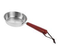 VOSAREA Mini Poêle à Omelette Acier Inoxydable Poêle à Œufs Antiadhésive Cuisinière à Induction Pour Pancakes Et Petits Déjeuners