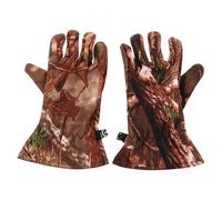 VOSAREA Mitaines de Chasse Camouflage Imperméables pour Homme, Coupe Ergonomique en Polyester, pour Aventures Outdoor et Ski, 1 Paire Résistante Vent