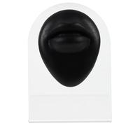 VOSAREA Modèle Sûr pour Noir Silicone Pratique et de Bouche en Démonstration, Outil Réalis te pour Médecins et Étudiants en Anatomie Buccale