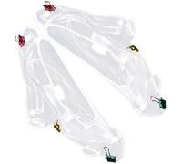 VOSAREA Moule à Chocolat Flexible en Plastique 2pcs Forme Chaussure à Talons Hauts Résistant à L'usure Bords Lisses pour Pâtisserie et Usage Familial