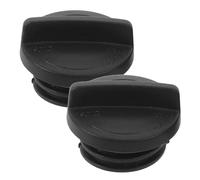 VOSAREA Outdoor Umbrella Base Accessory, Umbrella Base Replacement Parts, 2pcs Replacement Umbrella Base Cover for Patio Umbrella Base, Black Plastic, Easy Installation, for 2.5cm Hole