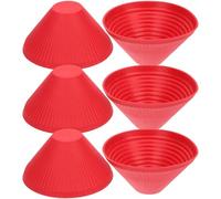 VOSAREA Ouvre-bocaux Accessoires Pratiques Réutilisables Antidérapants Lot de 6 en Caoutchouc pour Ouvrir Bocaux Facilement Cuisine Café