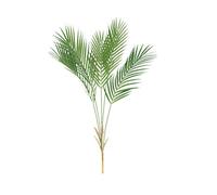 VOSAREA Palmier de Simulation Artificiel Vert en Plastique 9 Branches, Décoration Exotique pour Mariage et Décoration Intérieure Élégante