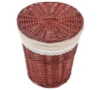 VOSAREA Panier de rangement tissé panier à linge er linge er tissé à la main seau de rangement de er de rangement d'articles divers er de rangement en tissage osier