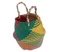VOSAREA Panier De Rangement Tissé Panier Créatif Pour Fleurs Panière Décorative Pour Maison Capacité Spacieuse Design Moderne