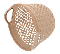 VOSAREA Panier Tressé à Domicile Imperméable Petit Format, Polypropylène Résistant, Organisateur Multifonction Bureau Et Table, Rangement Articles Divers, Panier Décoratif Rustique