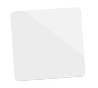 VOSAREA Panneau Miroir Acrylique Blanc 35x35 Cm pour Studio Photo, Plaque Réfléchissante Double Face Lisse pour Fond Photographique Bijoux et Accessoires, Décor de Fond Professionnel