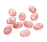VOSAREA Patch Ovale en Pierre Naturelle D'agate pour Bijoux, 10 Pièces, Surface Lisse, Adapté Scrapbooking et Autres Loisirs Créatifs