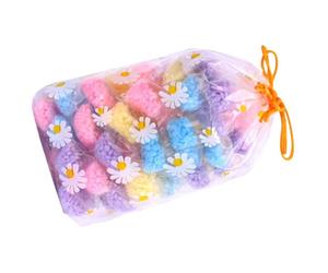 VOSAREA Perles Parfumées pour Lavage 60 Perles Nettoyantes Couleurs Assorties sans Condensation pour Linge de Sport et Voyage Concentré Rehausseur de Parfum Couleur Aléatoire