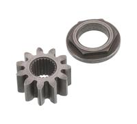 VOSAREA Pignon de Tondeuse à Gazon 11 Dents Bague D’arbre de Direction en Métal Argent Compatible avec Tondeuse et Tondeuse Autoportée pour Réparation