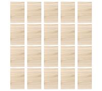 VOSAREA Planches de Casse Taekwondo pour Garçon et Filles, 20 Pièces, Bois Naturel Robuste Kaki, Conseils D'entraînement Arts Martiaux, Entraînement Karaté et Boxe, Équipement