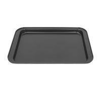 VOSAREA Plat à Four Rectangulaire Antiadhésif en Acier au Carbone Noir | Résiste aux Hautes Températures, Format Standard pour Four Domestique, Usage Polyvalent, Gâteaux, Pizza et Rôtis