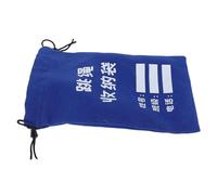 VOSAREA Pochette de Rangement pour Corde à Sauter en Toile, Bleu, à Cordon | Surface Inscriptible, Organise la Corde et Limite les Nœuds, Usage Maison ou Voyage, pour Sportifs
