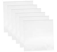 VOSAREA Pochettes Extérieures pour Disques Vinyles Adhésives 30 Pièces Transparentes Protection Collection Musique Amateurs Vinyle