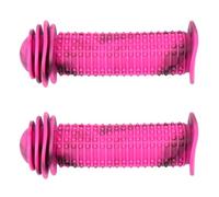 VOSAREA Poignées de Guidon en Gel de Silice Accessoire Essentiel pour Sécurité et Confort 2pcs Antidérapantes et Protège-guidons Noir pour Garçon et Filles pour Vélo et Scooter