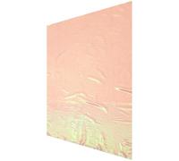 VOSAREA Polyester Rideau de Mariage Orange Holographique Irisé Réutilisable | Voilage Léger à Effet Lumineux, Décor de Scène et Réceptions, Lavable pour Chaises ou Tenue Animale