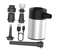 VOSAREA Pompe à Vide pour Paquet sous Vide 6000pa, Compacte sans Fil | Alliage D'aluminium Abs Pc, Commande par Bouton, Dégonflage Rapide, Voyage et Plage