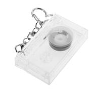 VOSAREA Porte-clés Miniature en Plastique de Cassette Rétro Fonction Nfc, Résistant aux Rayures Décoration de Fête