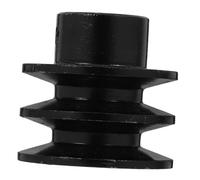 VOSAREA Poulie Double Gorge V pour Pompe à Eau Moteur Essence Facile à Installer et Compatible Large Gamme Poulie Trapézoïdale Résistante pour Système de Pompe