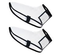 VOSAREA Protection Chaussures Tpu Couvre-Chaussures de Coiffure Taille S Transparent Accessoire Professionnel Antidérapant pour Coiffeurs en Salon et Restauration