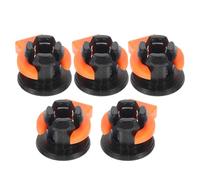 VOSAREA Raccords pour Imprimante 3d 10 Pièces - Clips à Pince 3d Bleu/blanc et Orange - Support pour Hotend en Plastique Résistant - Fixation Rapide pour Tubes Bowden, Accessoires