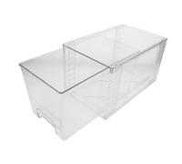 VOSAREA Rangement Empilable Transparent Détachable Facile à Assembler Bac de Rangement pour Cosmétiques et Petits Objets