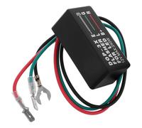 VOSAREA Relais Clignotant LED Dop-3x pour Moto Module Électronique Noir en Plastique, Haute Luminosité et Sécurité Renforcée pour Indicateurs de Direction