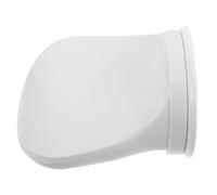 VOSAREA Repose-pieds Support Stable Plastique Blanc Ventouse Antidérapante pour Bain Relaxant, Personnes Âgées