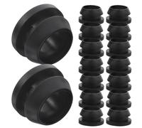 VOSAREA Rondelles D'étanchéité Usage Polyvalent en Silicone TPE Lot de 50 16 Mm, Joints Plats Étanches, Insertion Facile pour Vanne de Dérivation pour Jardin et Arrosage Extérieur