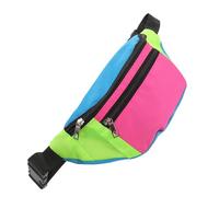 VOSAREA Sac Banane Bandoulière Léger Avec Compartiments Zippés Multiples Pour Accessoires Halloween Et Tenues Festives Unisexe