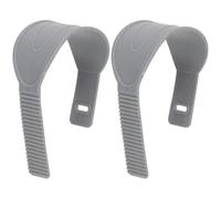 VOSAREA Sangles Réglables pour Pédales de Vélo D’Exercice en Caoutchouc Antidérapant Lot de 2 Pièces Compatibles Vélos Stationnaires et VTT Accessoires Fitness pour Couleur Aléatoire