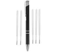VOSAREA Stylo Désherbeur Vinyle Rétractable en Plastique avec 5 Recharges, Outil de Pose de Vinyle avec Libération d'air Précise, Adapté aux Retouches de Films de Carrosserie 13,7cm