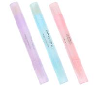 VOSAREA Stylo D'ongles Couleur Aléatoire 3pcs en Pp des Bords et Prise en Main Facile, Outil de Manucure Vie Quotidienne et Salons de Manucure