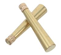 VOSAREA Support de Chevalet en Cuivre pour Cadre Photo 2pcs, Structure Conique, Stabilité Renforcée, Support Stable pour Décoration de Table Lors D'événements et Mariages