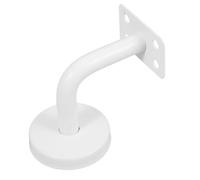 VOSAREA Support de main courante mural, support de main courante droit, Acier Inoxydable, intérieur et extérieur, installation facile, usage polyvalent, avec tout le matériel nécessaire