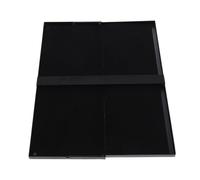 VOSAREA Support de Projecteur Pliable, Support Pliable pour Projecteur, Plateau Polyvalent en Plastique Noir, Adaptateur Inférieur 1/4 in, Accessoires pour Trépied de Vidéoprojecteur