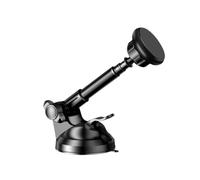VOSAREA Support de Téléphone Magnétique à Ventouse Bras Télescopique en Plastique et Alliage D'aluminium pour Voiture pour Console Centrale et Bureau