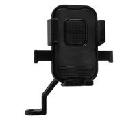 VOSAREA Support de Téléphone Vélo Réglable, Fixation Guidon et Potence, | PC ABS Métal, Base Renforcée et Anti Vibrations, pour Navigation GPS et Livraison Urbaine
