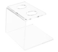 VOSAREA Support Structure de Acrylique et Cornets en Transparent Glace pour Stable Design Élégant , Étagère Moderne Stand de Glaces pour Décoration Alimentaire pour Fête