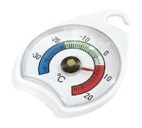 VOSAREA Thermomètre Numérique pour Réfrigérateur Blanc Haute Précision en Plastique Facile à Stocker pour Congélateur et Stockage Froid en Supermarché
